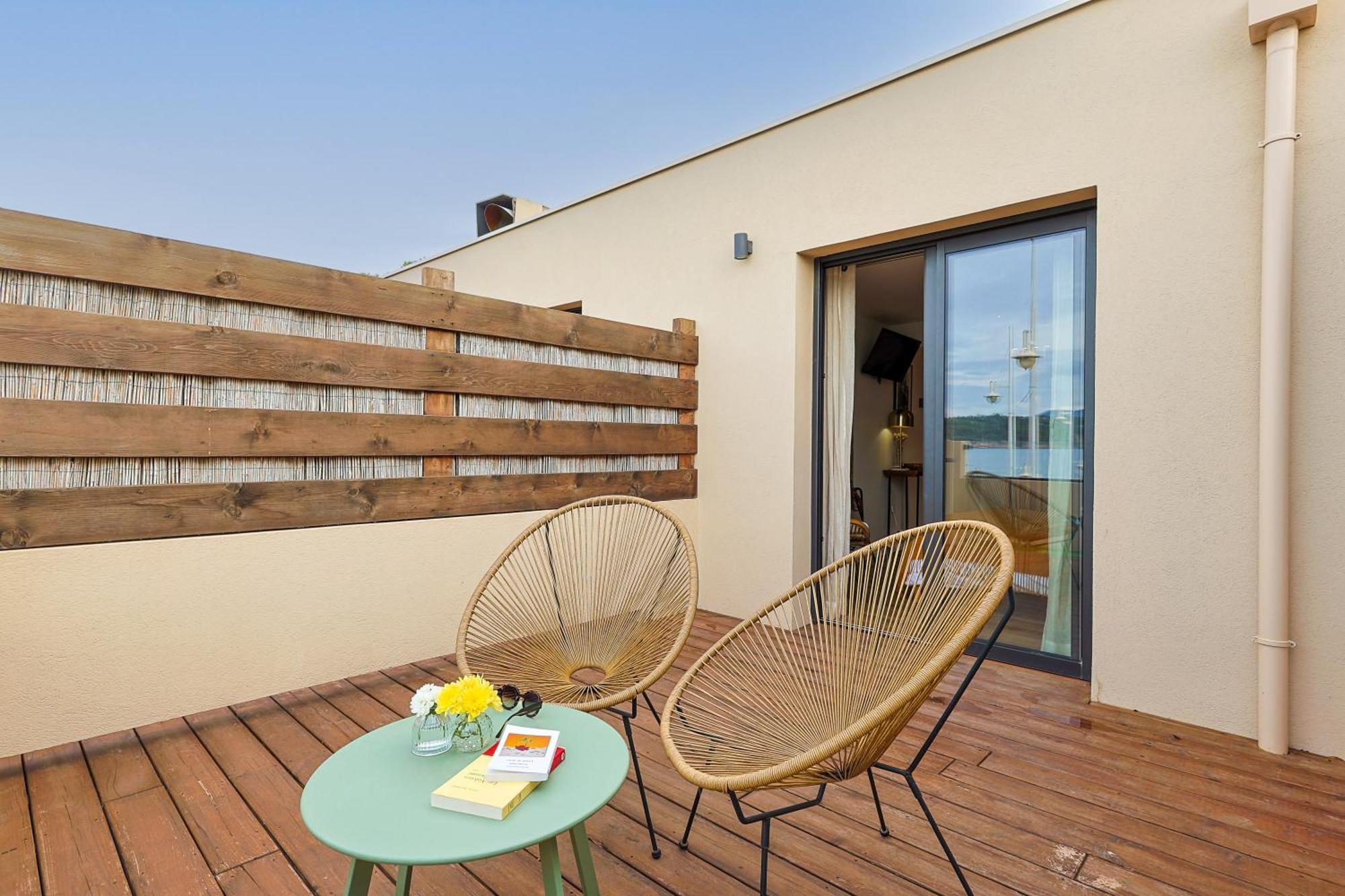 Chambre D'Hote Luxe Vue Mer Boheme Le Pradet Exteriér fotografie